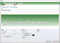 Homepage Baukasten System