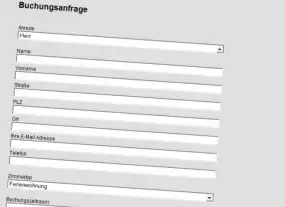 Customformular beim eigene Homepage erstellen